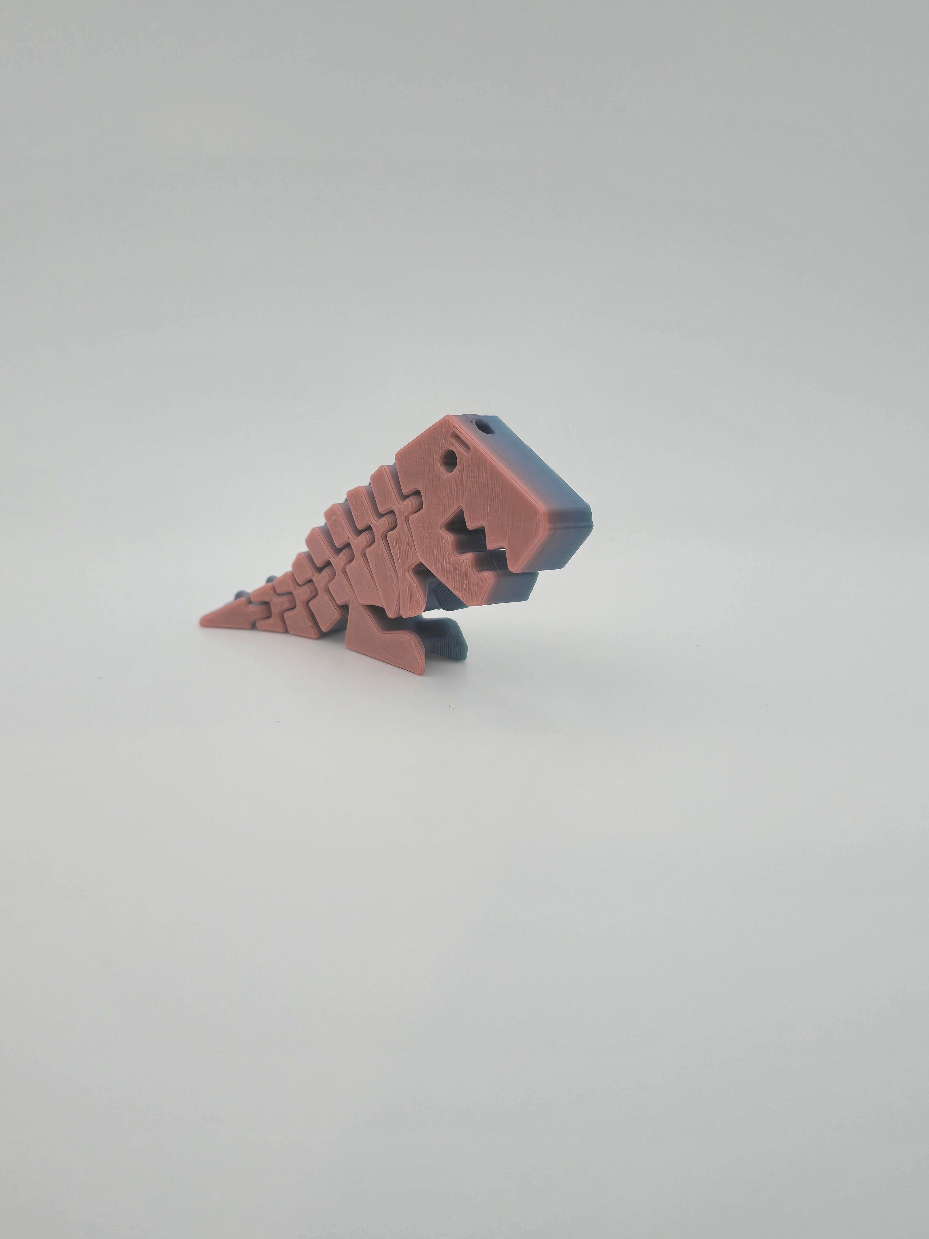 🦖 Porte-clés dinosaures articulés – Lot de 5 –