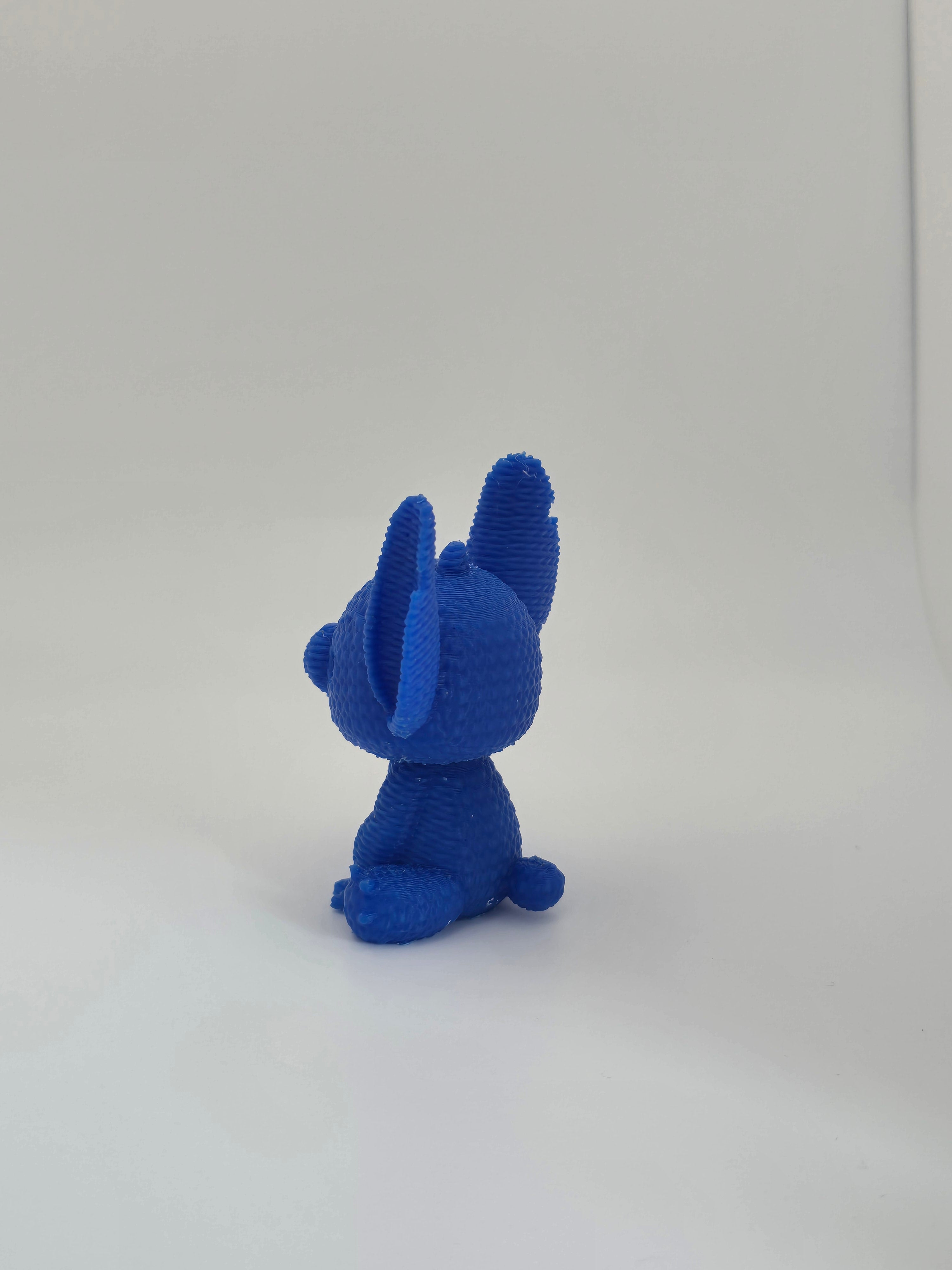 🧵 Stitch tressé – Figurine en impression 3D