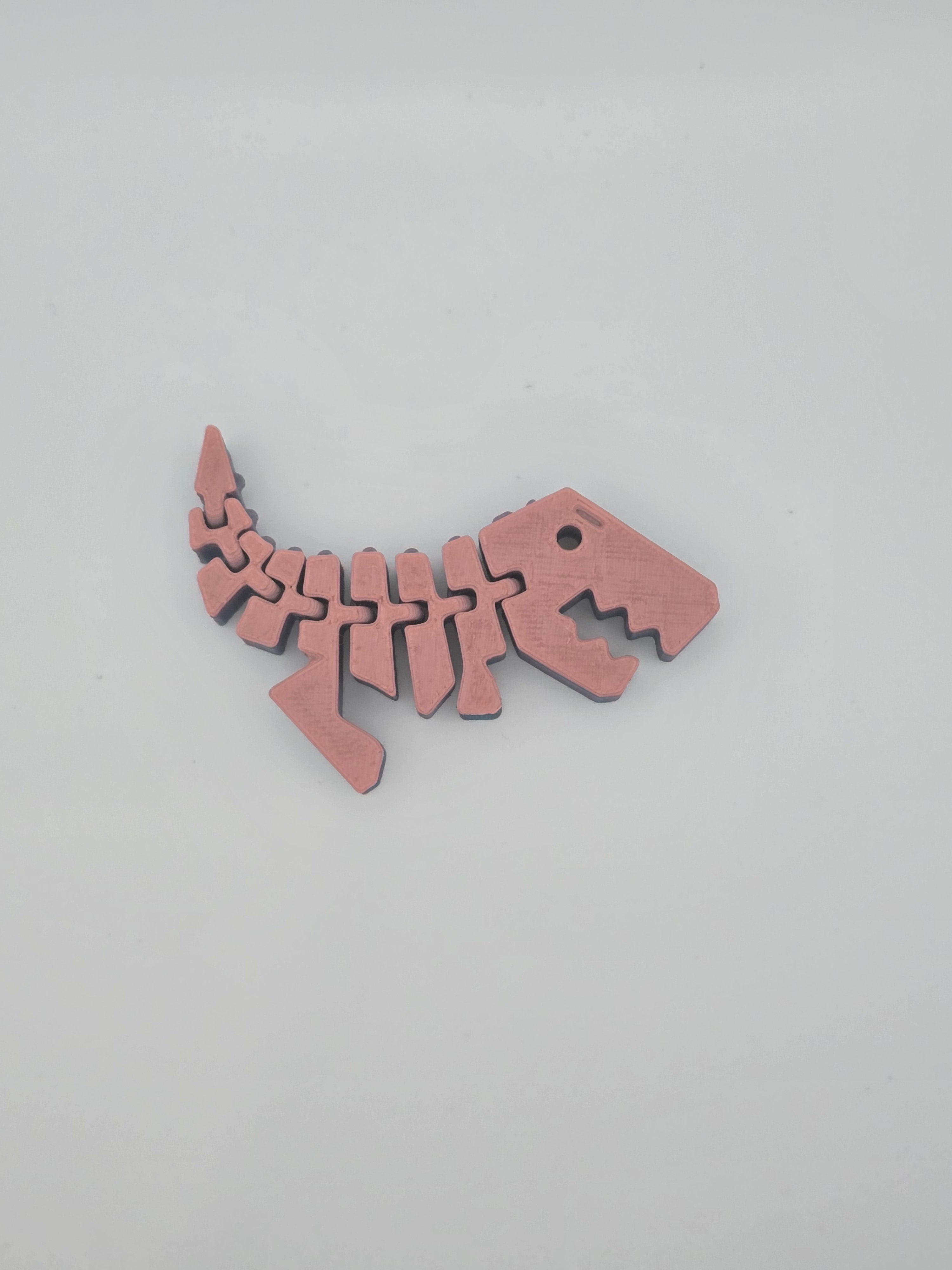 🦖 Porte-clés dinosaures articulés – Lot de 5 –