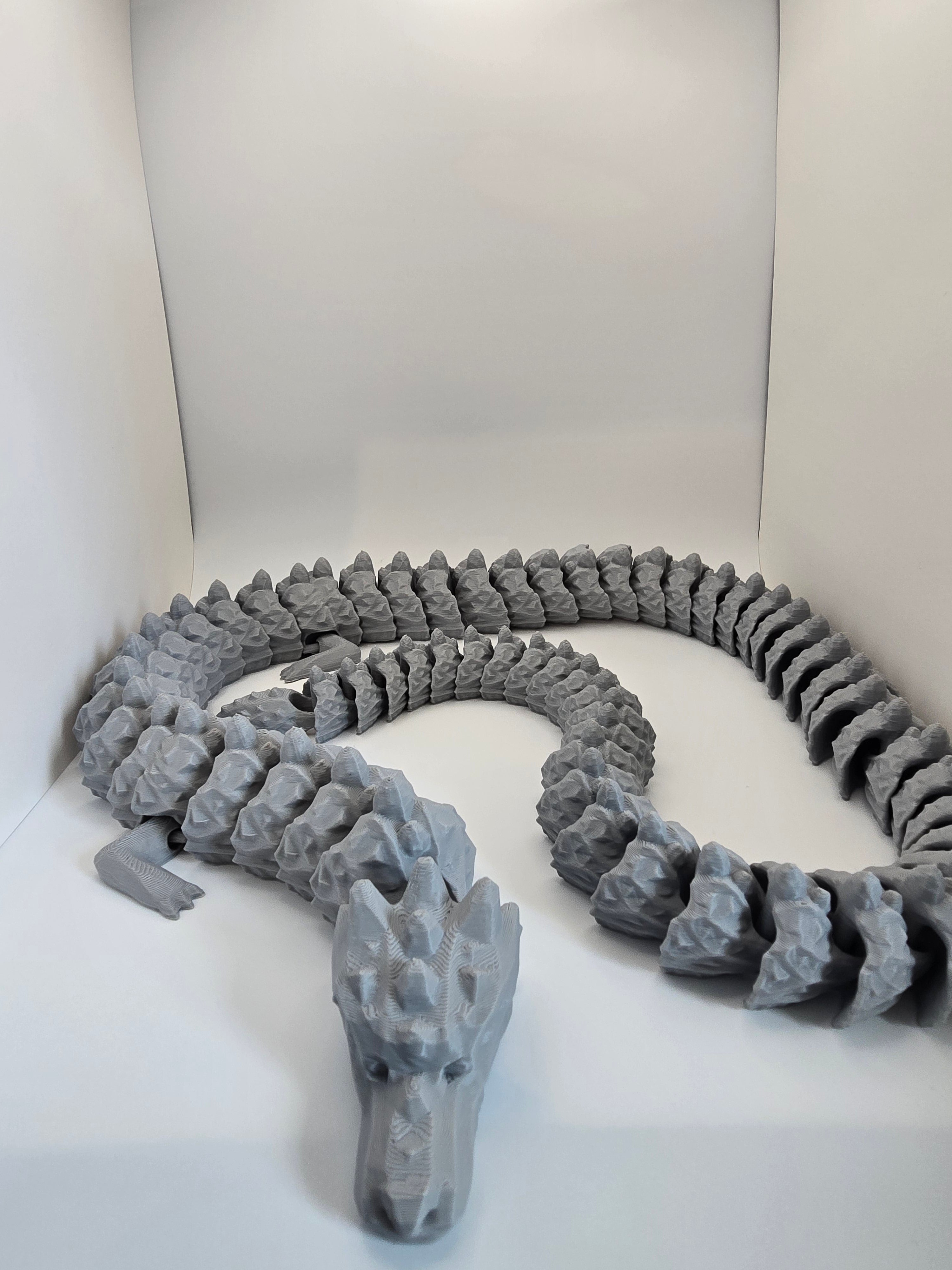 🐉 Ocean Dragon articulé – 1m10 –