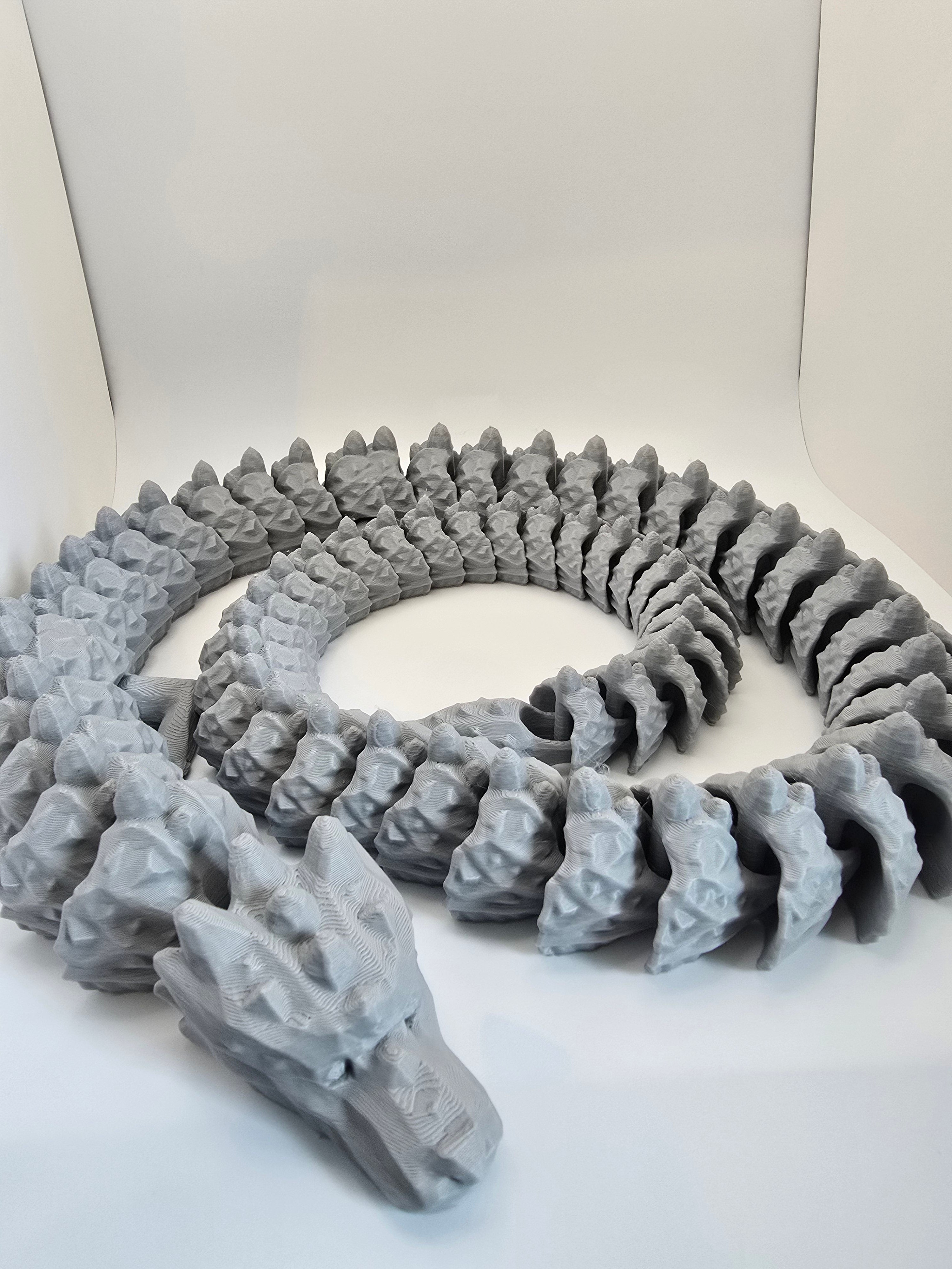 🐉 Ocean Dragon articulé – 1m10 –